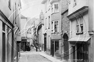 Picture of Devon - Dartmouth, High Street c1890s - N2454