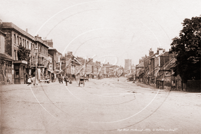 Picture of Wilts - Marlborough, High Street c1880s - N3213