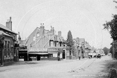 High Street, Ascot in Berkshire c1900s