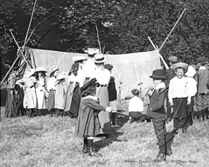 Picture of Misc - Kids, Camping c1890s - N3247