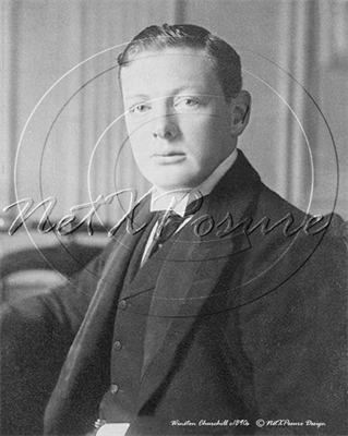 Picture of Misc - People, Winston Churchill c1890s - N635