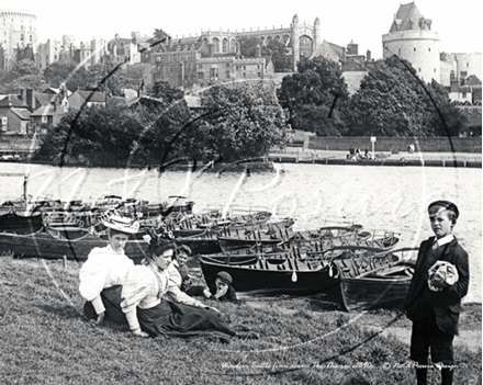 Picture of Berks - Windsor, Windsor Castle c1890s - N163