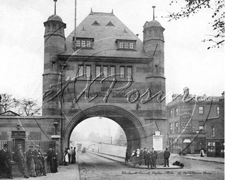 Picture of London, E - Blackwall Tunnel c1900s - N482