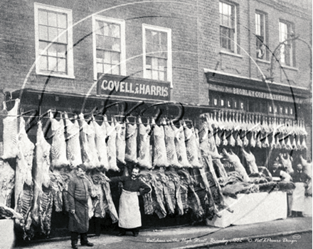 Picture of Kent - Bromley Butchers Shop c1882 - N165