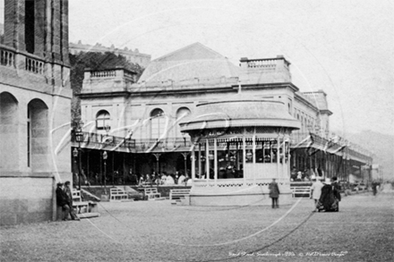 Picture of Yorks - Scarborough, Bandstand with Band Playing c1880s - N3289