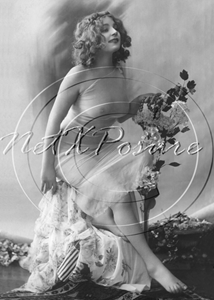 Picture of Risque - 1910s/1920s Semi Nude Model - R006