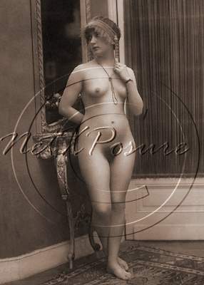Picture of Risque - 1910s/1920s Nude Model - R011
