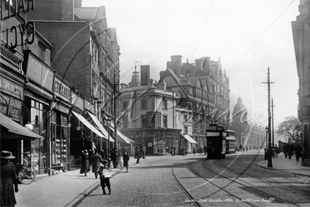 London Road, Leicester in Leicestershire c1910s