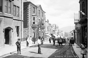 Picture of Wales - Denby, high Street c1888 - N3327