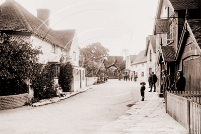 Picture of Surrey - Charlwood, The Street, c1906 - N3332