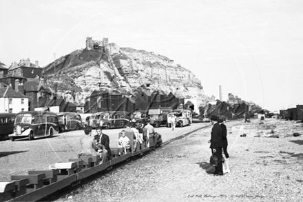 Picture of Sussex - Hastings,  East Hill and Miniature Railway c1950s - N3376