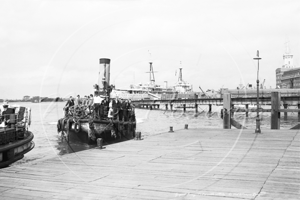 Gosport Ferry, Portsmouth in Hampshire c1950s