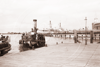 Gosport Ferry, Portsmouth in Hampshire c1950s