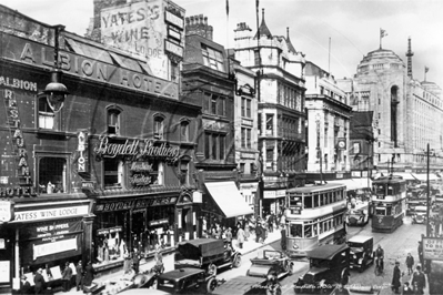 Picture of Lancs - Manchester, Market Street c1930s - N3398