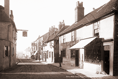 Picture of Staffs - Burton on Trent, Station Strett c1889 - N3426