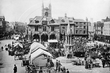 Picture of Cambs - Peterborough, Market Place c1890s - N3414