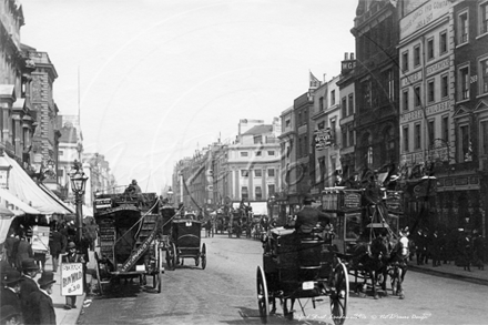 Oxford Street in Central London c1890s