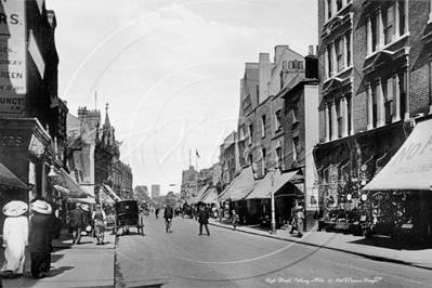 High Street, Putney in South West London c1910s