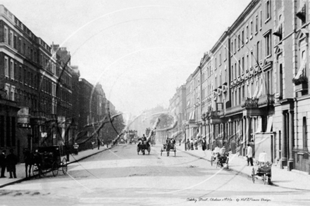 Oakley Street, Chelsea in South West London c1900s