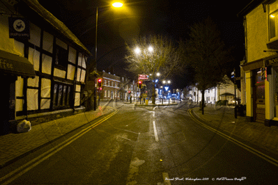 Christmas Lights, Broad Street, Wokingham in Berkshire taken by Vince Chin 21st December 2014