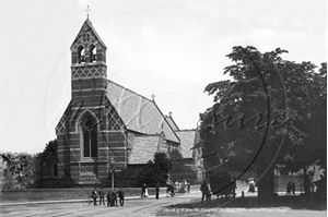 Picture of Berks - Newbury, St John's Road, Church of St John The Evangelist Church c1900s - N3696