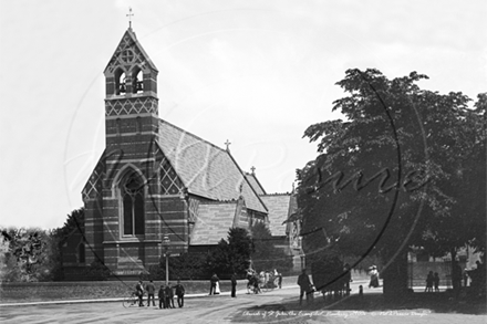 Picture of Berks - Newbury, St John's Road, Church of St John The Evangelist Church c1900s - N3696
