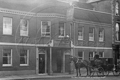 Picture of Berks - Wokingham, Market Place, Rose Hotel c1900s - N3744