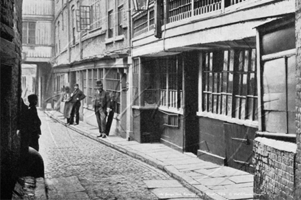 Picture of London, SE - Borough High Street, The Old George Inn c1880s - N3746