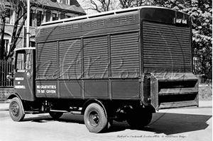Picture of London, SE - Camberwell, Dustcart c1950s - N3798
