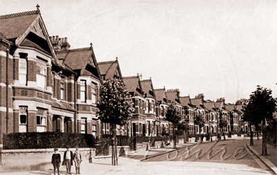 Picture of London, NW - Harlesden, Harlesden Gardens c1900s - N3796