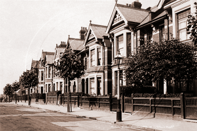 Picture of London, NW - Harlesden, Harlesden Gardens c1900s - N3794