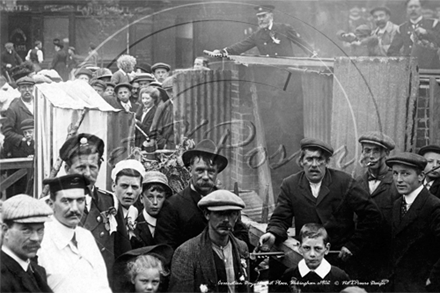 Picture of Berks - Wokingham, Market Place, Coronation Day of King Edward V11 c1902 - N3774