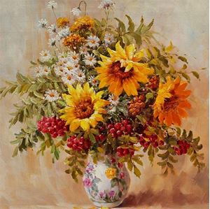 Picture of Flowers - Bunches - Multi-Flowers Bunch - O024