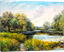 Picture of Landscapes - River Scene - O044