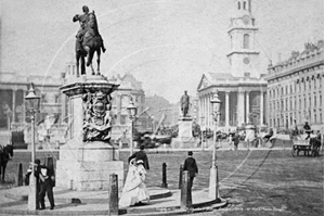 Picture of London - Westminster, Statue of Charles I c1860s - N3819