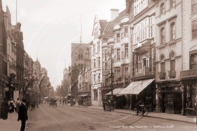 Picture of Oxon - Oxford, Cornmarket Street c1904 - N3789