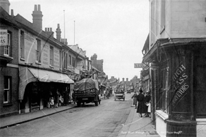 Peach Street, Wokingham in Berkshire c1920s