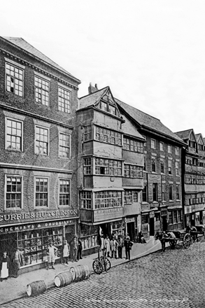 Picture of Tyne & Wear - Newcastle, Old Houses c1890s - N3847