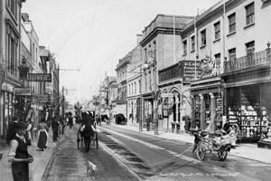 Union Street, Plymouth in Devon c1900s