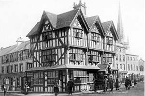 Picture of Herefordshire - Hereford, High Town, Old Houses c1910s - N3887