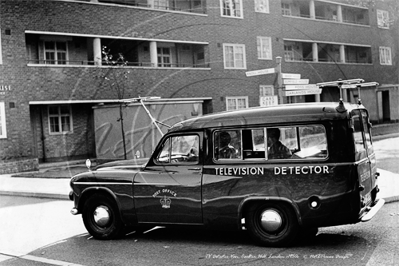 Picture of London, NW - St Johns Wood, Carlton Hill with TV Detector Van c1950s - N3901
