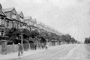 Earlsfield Road, Wandsworth Common, Wandsworth in South West London c1906