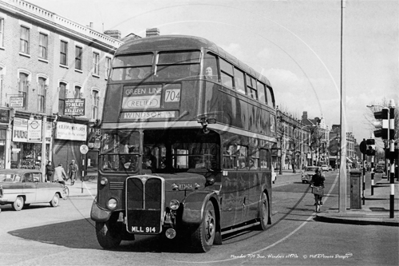 Picture of Berks - Windsor, Windsor Bus c1970 - N3907