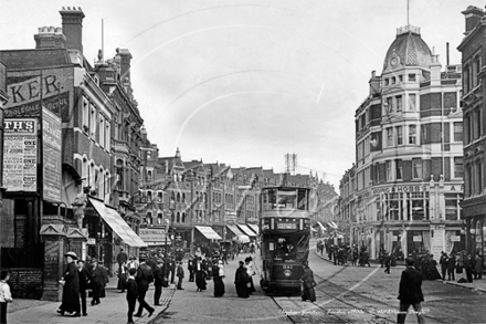 Clapham Junction in South West London c1900s