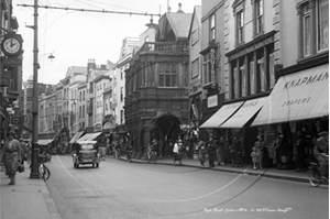 Picture of Devon - Exeter, High Street c1930s - N3940