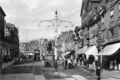 Broad Street, Reading in Berkshire c1900s