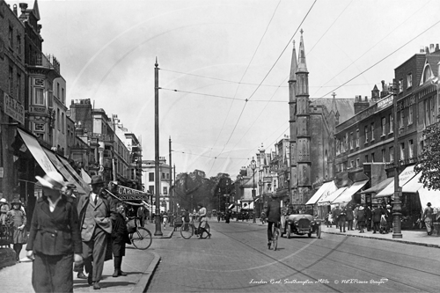 London Road, Southampton in Hampshire c1930s