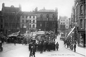 Picture of Berks - Reading, Market Place c1920s - N4001