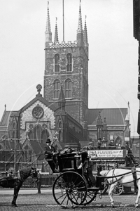 Picture of London - Southwark, Southwark Cathedral, St Saviours Church c1908 - N4034