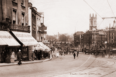 Picture of Avon - Bristol, St Augustine's Bridge c1910s - N4060